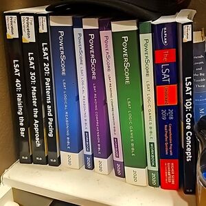 LSAT Prep Books (Powerscore, Kaplan & Princeton Review)